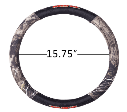 Mossy Oak 1PC Heavy Duty Truck Steering Wheel Cover Camo Green - Universal Fit, 21SWC75