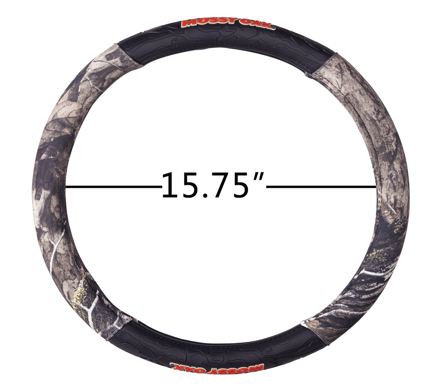 Mossy Oak 1PC Heavy Duty Truck Steering Wheel Cover Camo Green - Universal Fit, 21SWC75