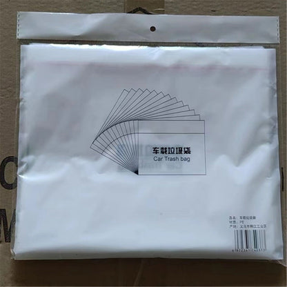 Vrorvz Disposable Car Trash Bag with Adhesive for Easy Storage Keeps Car Clean Suit for Families and Road Trips Made from Odorless PE Material Holds 1 Gallon of Car Waste 20 Pack