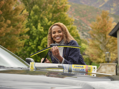 (2 pack) Rain-X Latitude Water Repellency 2-IN-1 Windshield Wiper Blade 24"