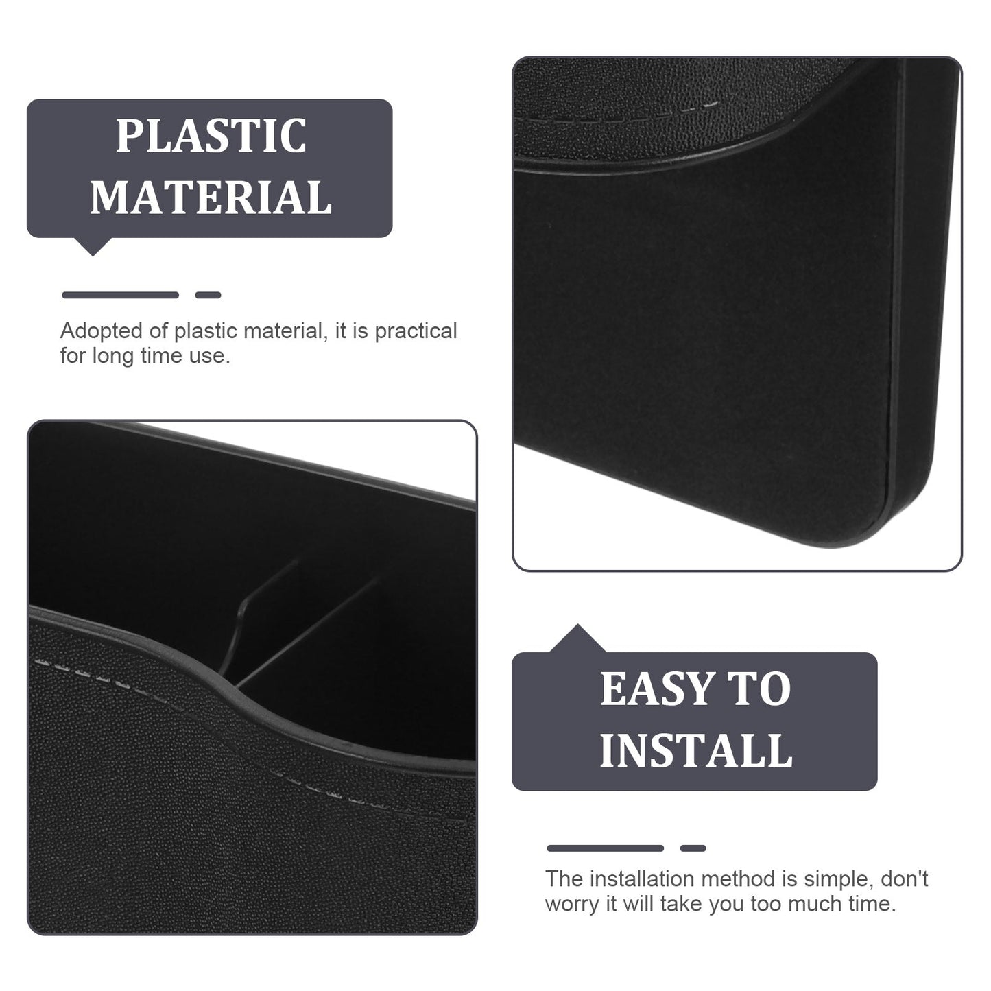 LABSERRON 2Pcs Car Accessories Interior with Car Console Filler Organizer Function