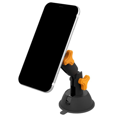 Armor All Air Vent, Dashboard, Windshield Universal 2 In 1 Magnet Black smartphone Car Mount