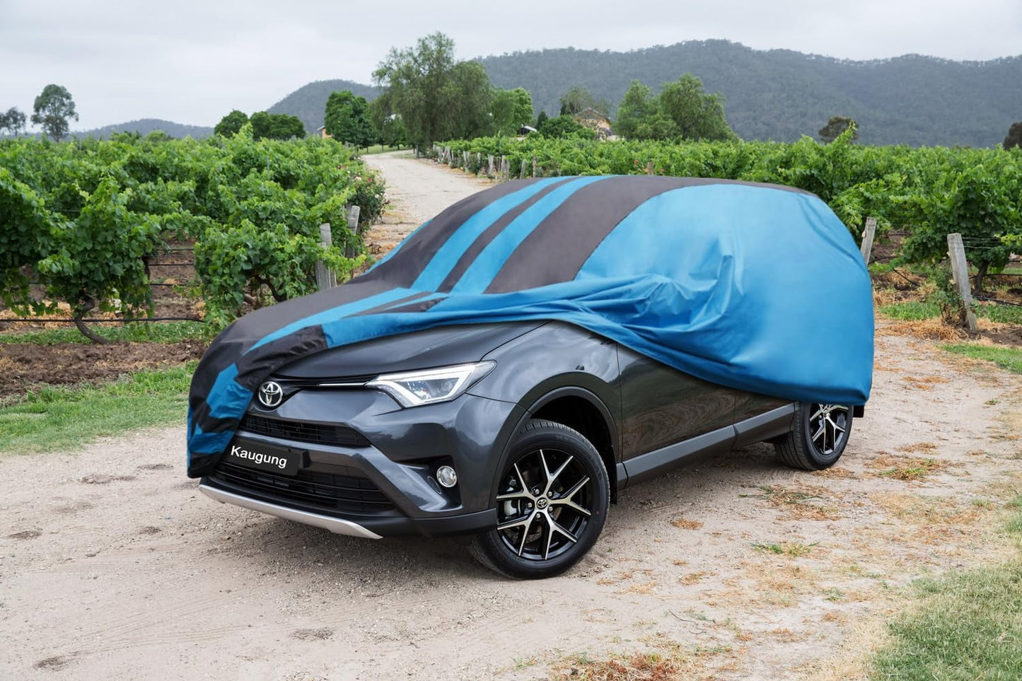 Car Cover Waterproof Custom Fit Toyota RAV4 (2005-2025), Full Exterior Cover for Automobiles Lightweight Resistant Outdoor Sun UV Rain Dust Snow Wind Protection.