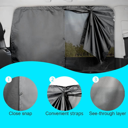 Universal Magnetic Car Side Window Sun Shade Mesh Privacy Screen Uv Protector