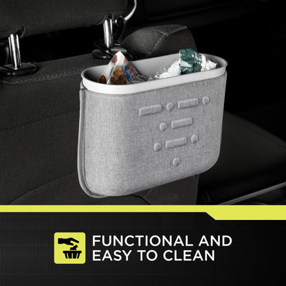 Auto Drive MOLLE Strap Compatible Trash Can, Universal, AZ533782