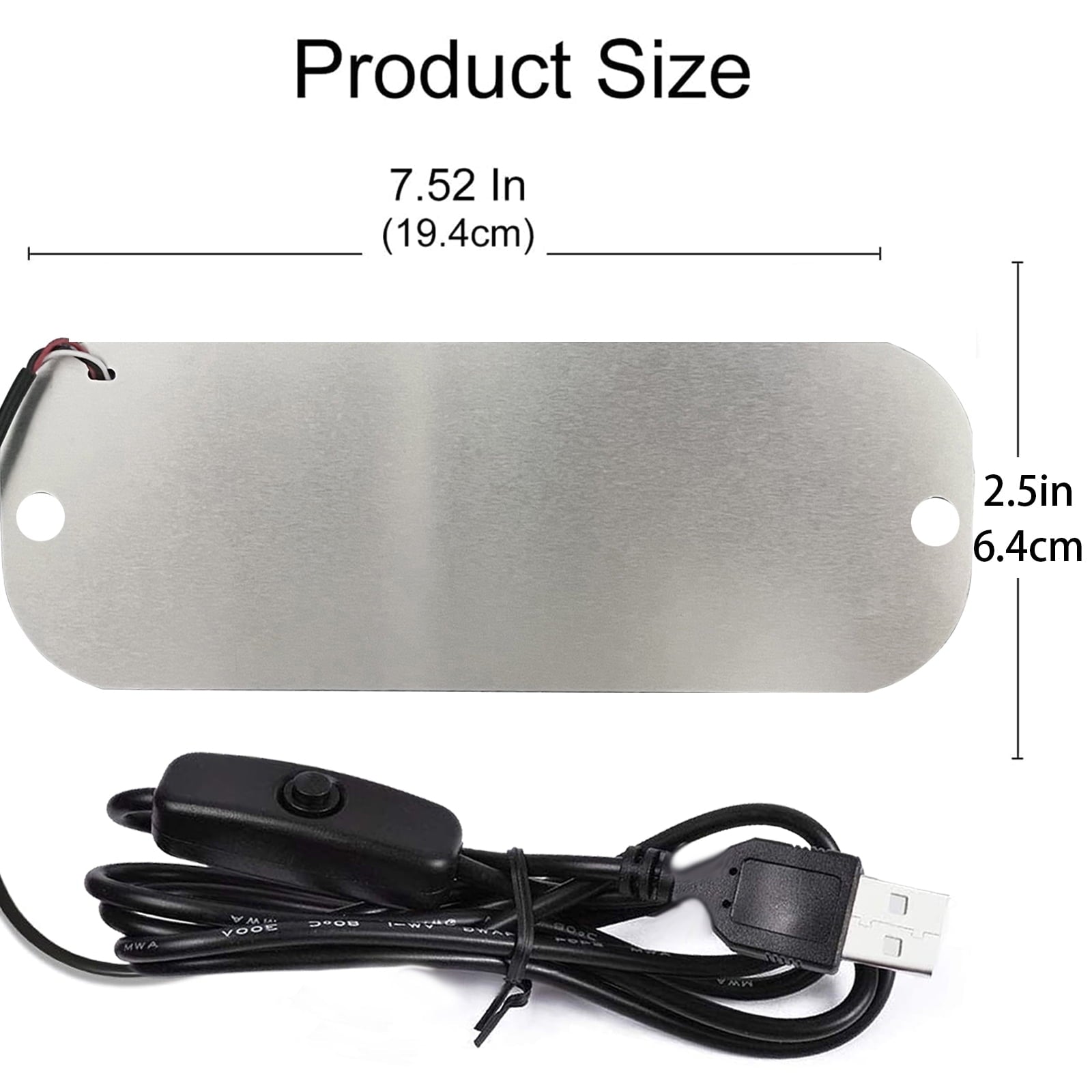 Led Light Signs for Car Windshield, Glow LED Sign Decal Stickers with Suction Cups Flashing Hook on Car Window LED Bright Lights USB Plug