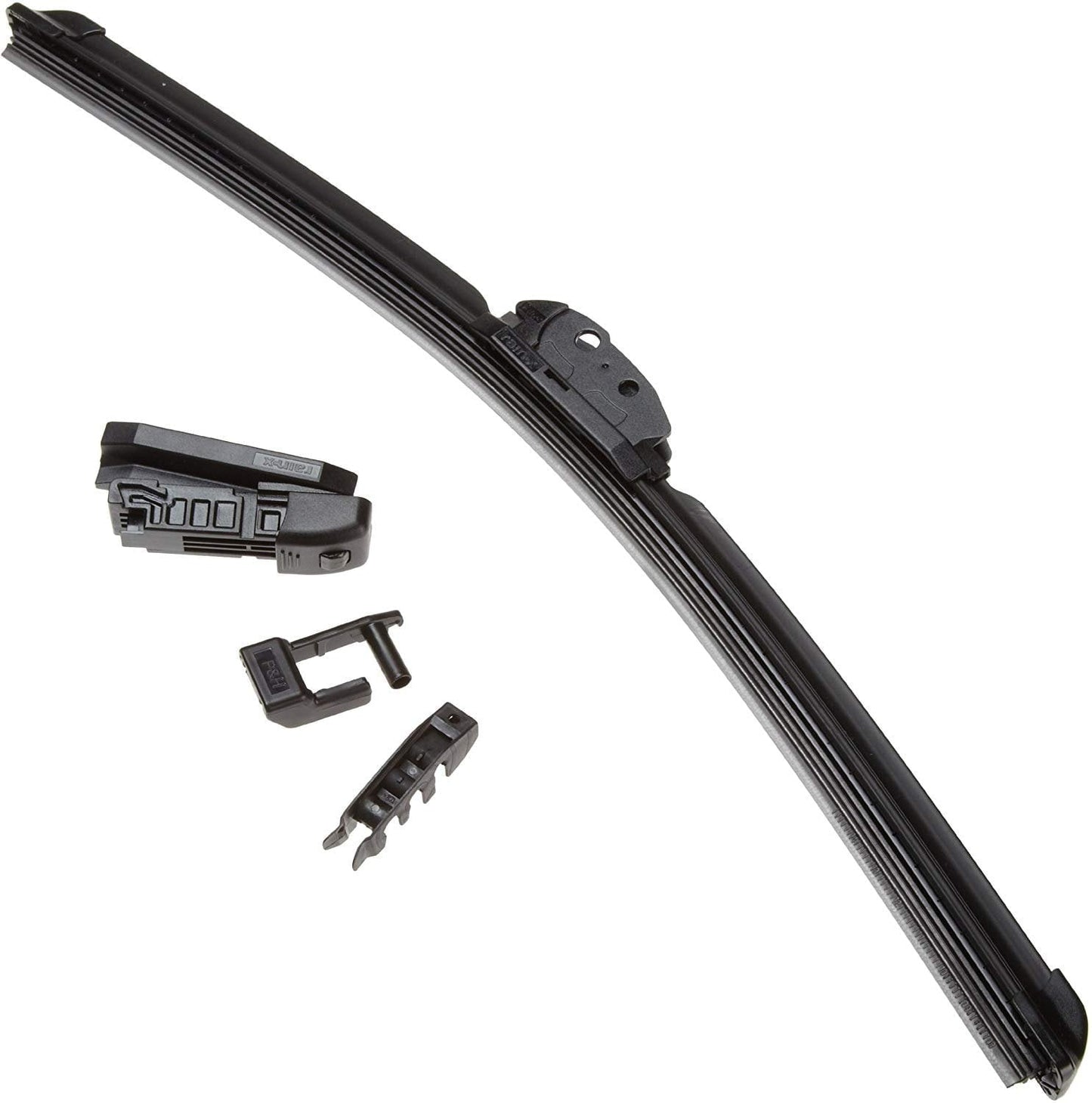 Rain-X 5079275 Latitude 8-In-1 Premium Graphite Coated Wiper Blade, 18" Pack of 1